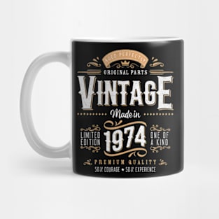 1974 50Th Birthday Gifts 50 Year Old For Men Women Mug